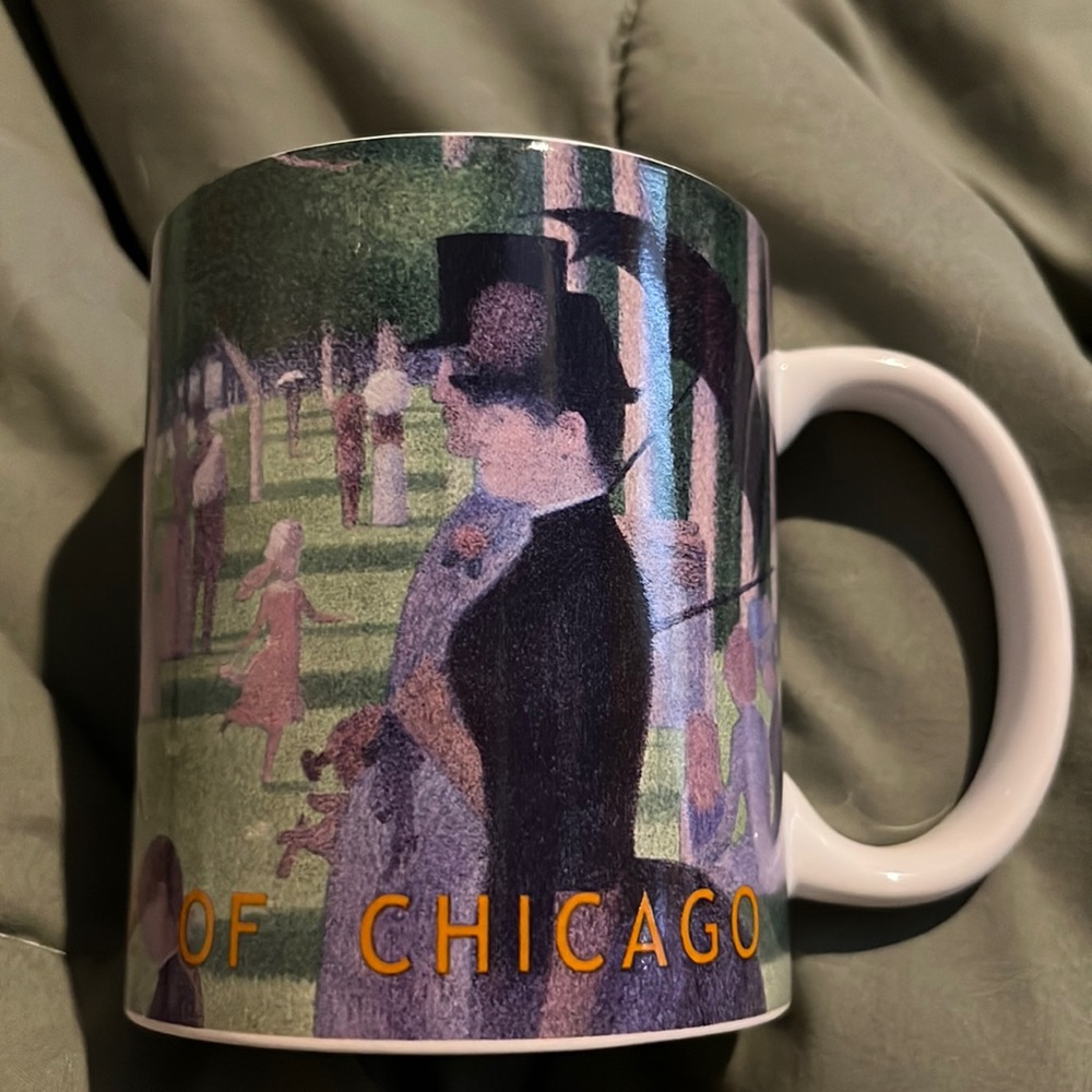 🐇 The Art Institute of Chicago mug - A Sunday on La Grande Jatte Georges Seurat